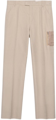 アレキサンダー・マックイーン FW23 カーキ ストレートレッグ ポケット付きパンツ 698542-QTS57-9503 Buy アレキサンダー・マックイーン FW23 カーキ ストレートレッグ ポケット付きパンツ 698542-QTS57-9503