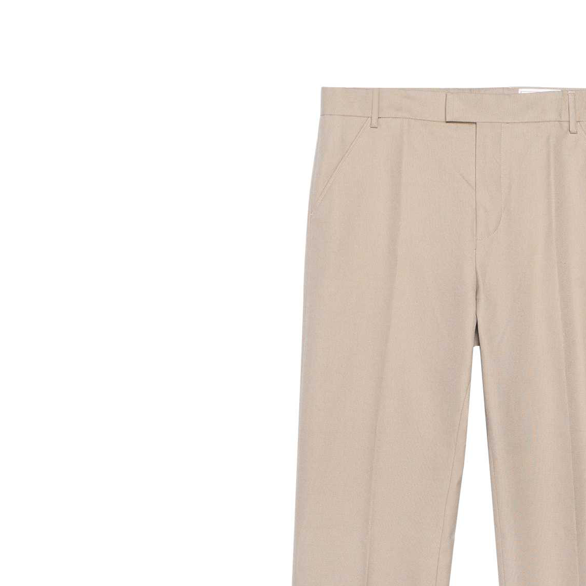 Sizing アレキサンダー・マックイーン FW23 カーキ ストレートレッグ ポケット付きパンツ 698542-QTS57-9503