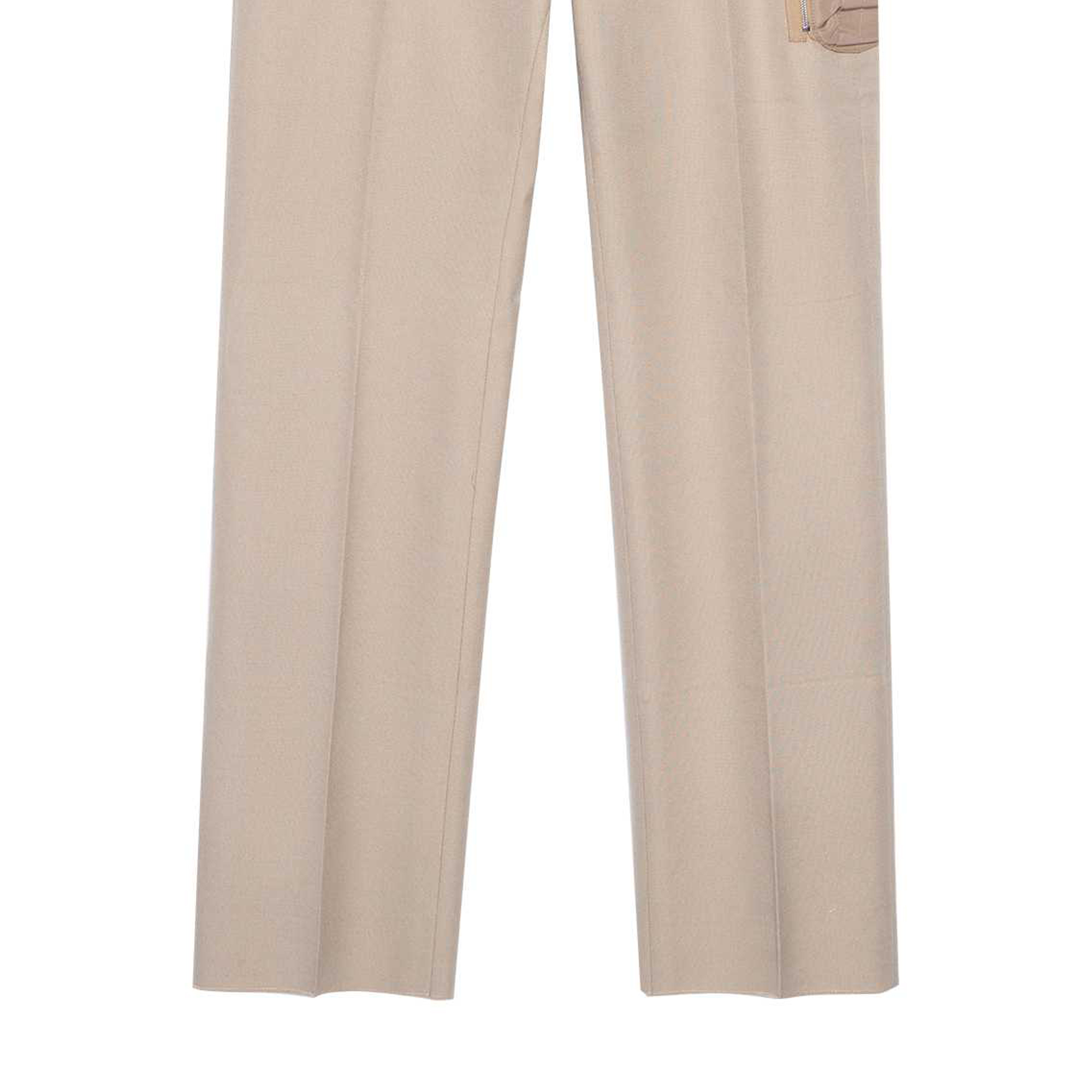 Cheap アレキサンダー・マックイーン FW23 カーキ ストレートレッグ ポケット付きパンツ 698542-QTS57-9503