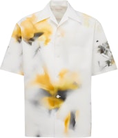 Alexander McQueen FW23 Multicolor Printed Short Sleeve Button-Up Shirt 778045-QOAAK-9115 Alexander McQueen FW23 Multicolor Printed Short Sleeve Button-Up Shirt 778045-QOAAK-9115
