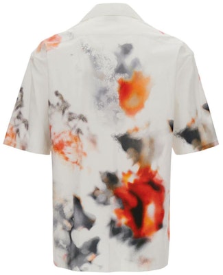 Alexander McQueen FW23 Multicolor Printed Short Sleeve Button-Up Shirt 778045-QOAAK-9115 2