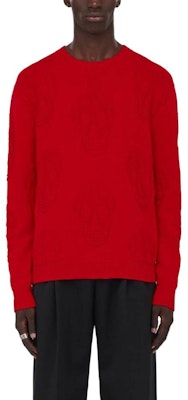 Alexander McQueen FW23 猩猩印花紅色長袖毛衣 775862-Q1A71-6042 Shop Alexander McQueen FW23 猩猩印花紅色長袖毛衣 775862-Q1A71-6042