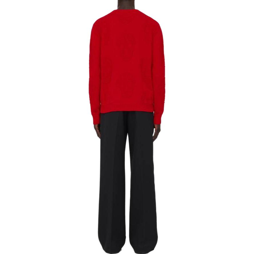 Purchase Alexander McQueen FW23 猩猩印花紅色長袖毛衣 775862-Q1A71-6042