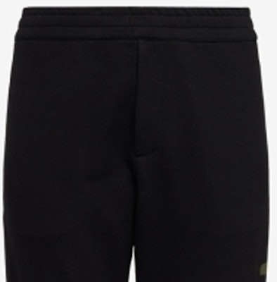 Alexander McQueen 2023塗鴉運動針織長褲 男 黑色 688714-QTAAB-0519 Sizing Alexander McQueen 2023塗鴉運動針織長褲 男 黑色 688714-QTAAB-0519