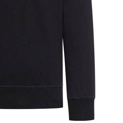 알렉산더 맥퀸 FW23 레터 프린트 크루넥 스웨트셔츠 블랙 688713-QTAAB-0519 1