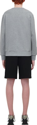 Alexander McQueen FW23 Patchwork Graphic Pullover Sweatshirt Abu-Abu Pria 752041-QVZ19-0902 Shop Alexander McQueen FW23 Patchwork Graphic Pullover Sweatshirt Abu-Abu Pria 752041-QVZ19-0902