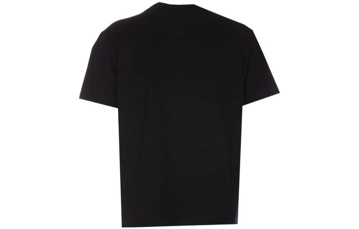 Alexander McQueen FW23 Skull Letter Print Black T-Shirt . 759442QVZ290901 圖 3