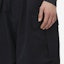 Sizing アレキサンダー・マックイーン FW24 ブラック ワイドレッグ カーゴパンツ ジップポケット付き 801284-QSAA9-1000