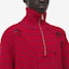 Cheap Alexander McQueen FW24 Striped Distressed Turtleneck Sweater Red Menswear 807259-Q1BA3-6123
