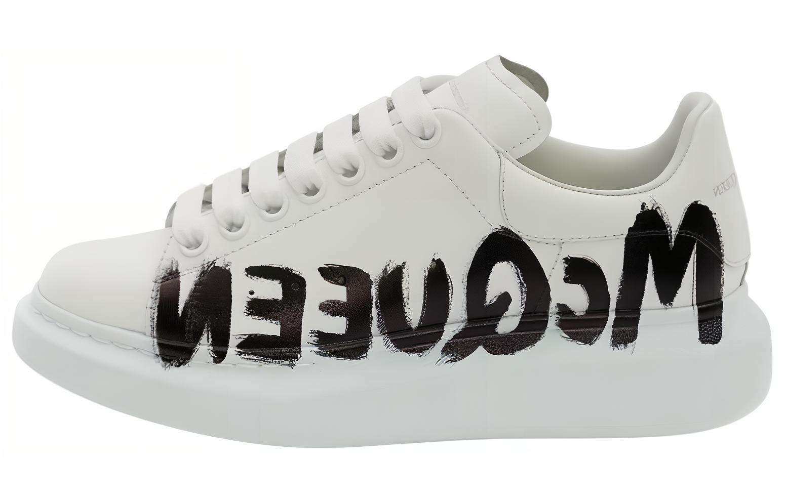 Buy Alexander McQueen Graffiti Calfskin Sneaker 'Putih' 705063WIBNK9061