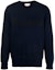 Buy Alexander McQueen Graffiti Logo Crewneck Sweater Navy Blue Mens. 626454-Q1WZL-4581