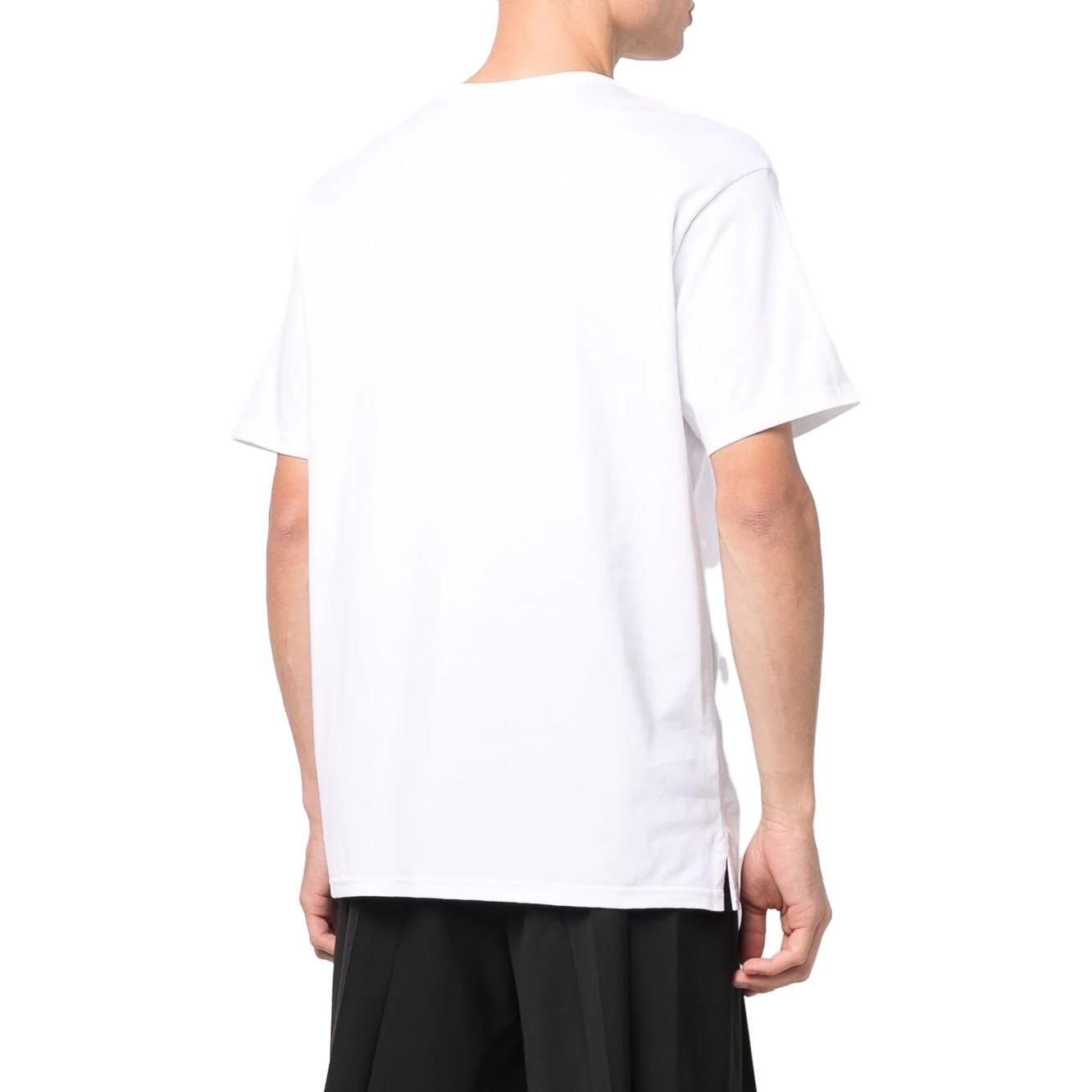 Alexander McQueen Graffiti Logo Print T-Shirt SS22 White  Tee 684500-QSZ57-0900 圖 4