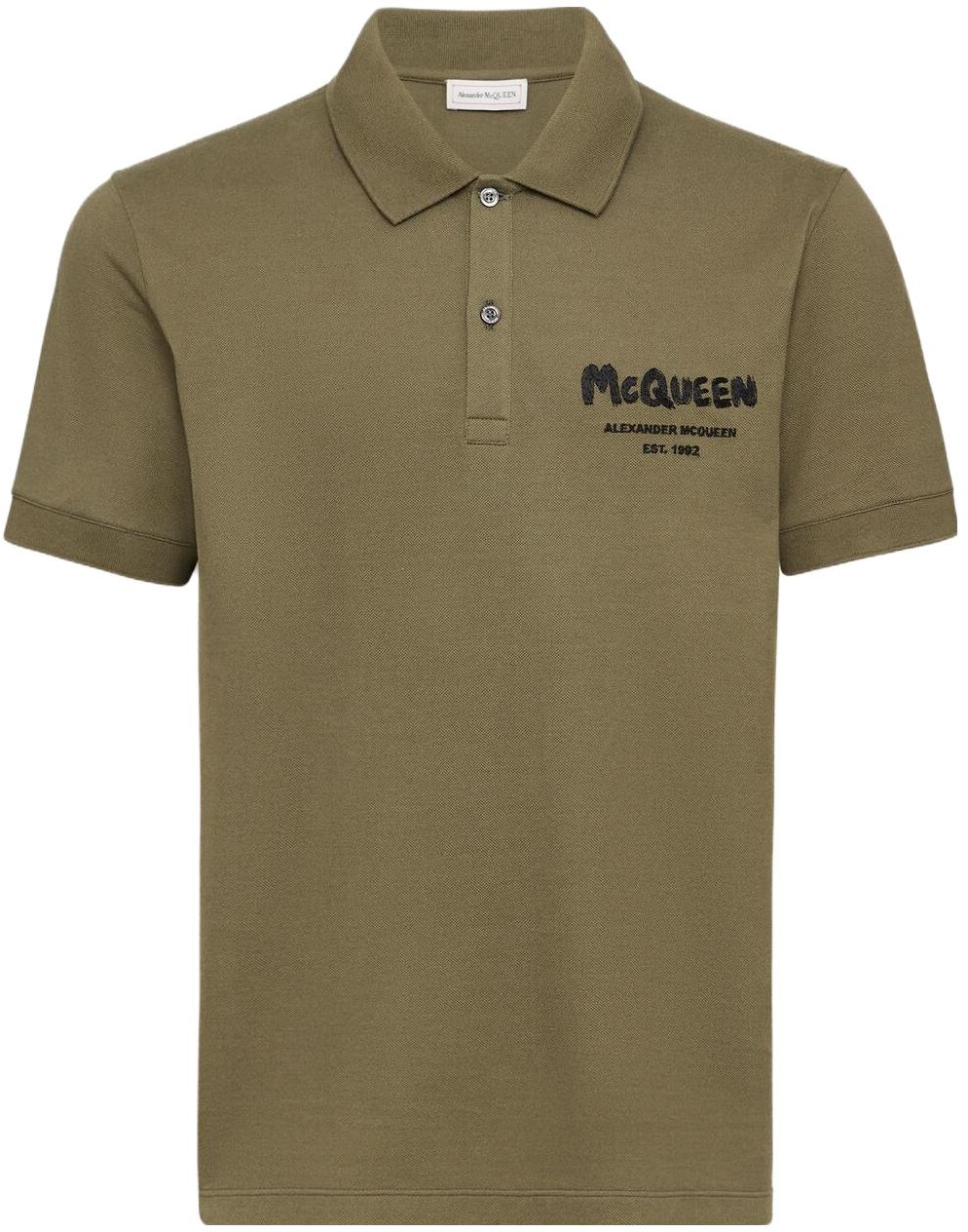 alexander-mc-queen-graffiti-polo-short-sleeve-deep-khaki-shirt-662551-qxaak-3380