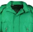 Sizing Alexander McQueen Green Logo Print Hooded Cotton Jacket. 666848-QRR67-3120