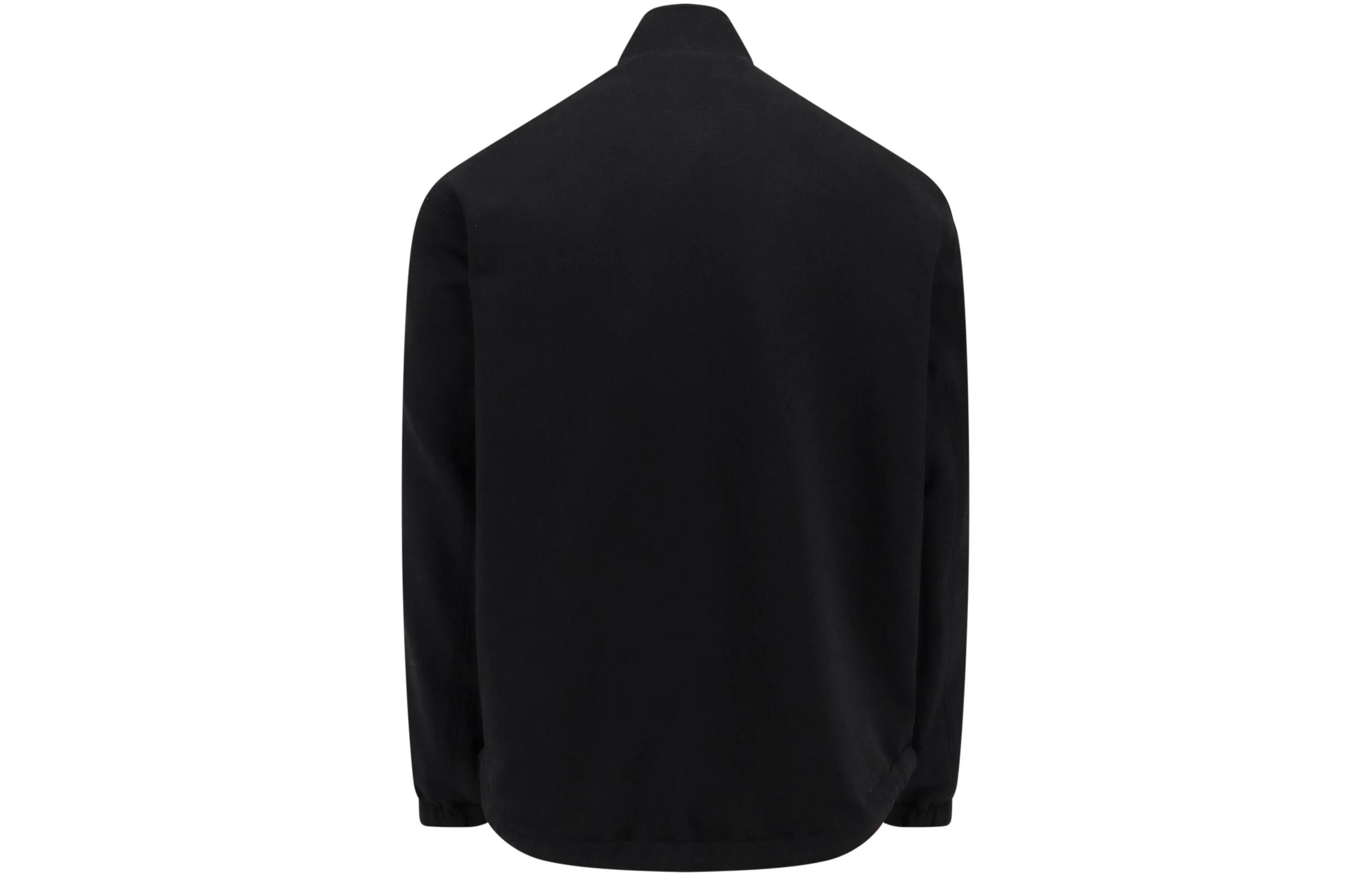 Lookbook Chaqueta Verde con Cremallera y Cuello Alto para Hombre de Alexander McQueen. 766091-QTAAR-0519