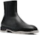 Boot Separuh Kulit Alexander McQueen 'Hitam Kelabu' 682816WHFLF1002