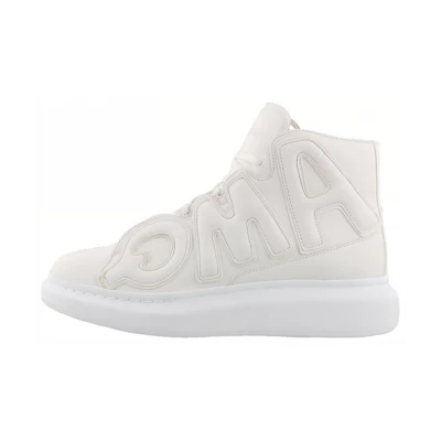 Alexander McQueen High Sneaker 'Maxi Logo - White'