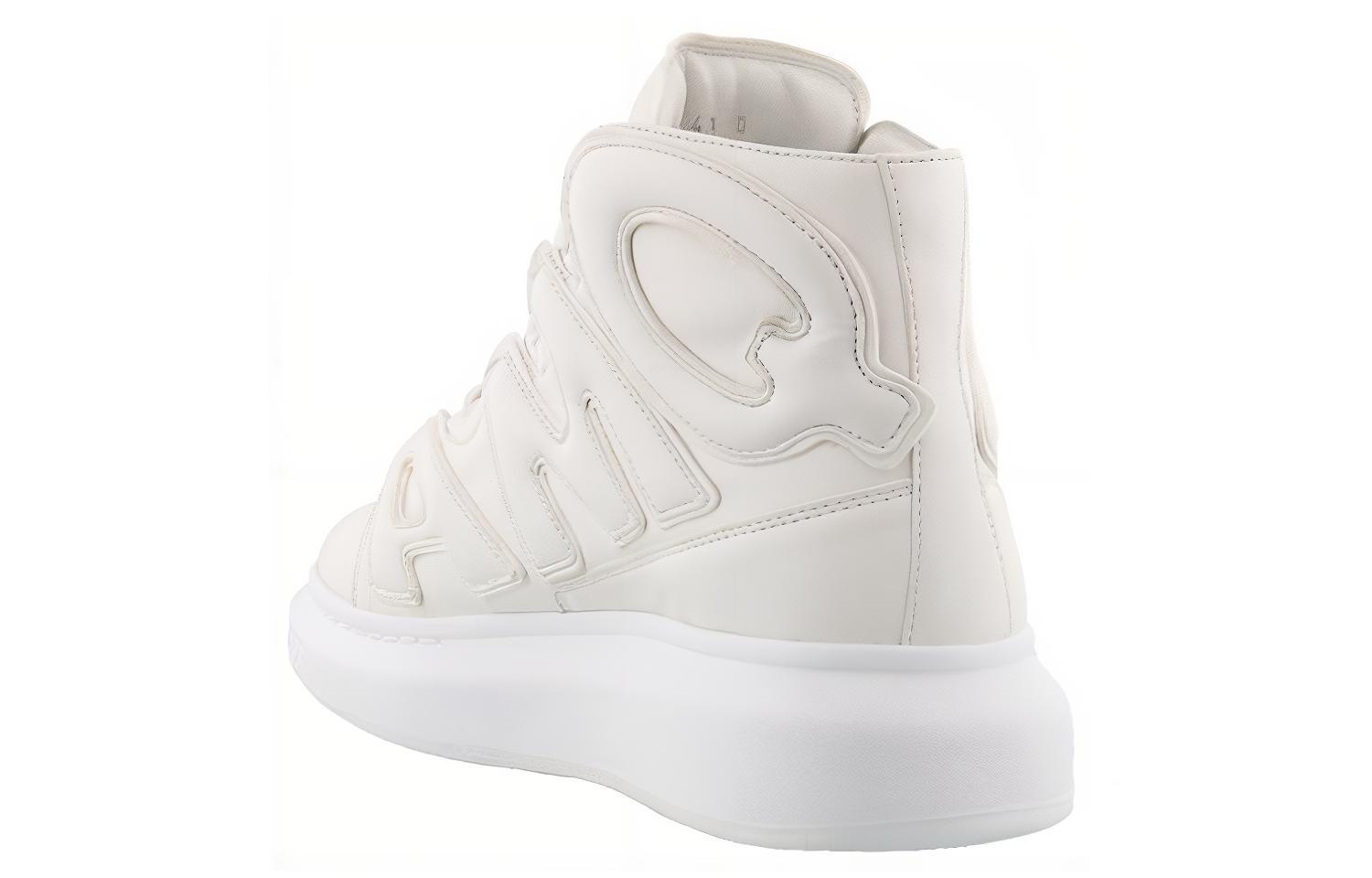 Alexander McQueen High Sneaker 'Maxi Logo - White' 圖 4
