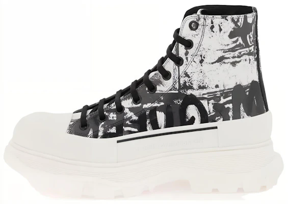 Alexander McQueen High Top 'Hitam dan Putih' 782457WIATT9061 Buy Alexander McQueen High Top 'Hitam dan Putih' 782457WIATT9061