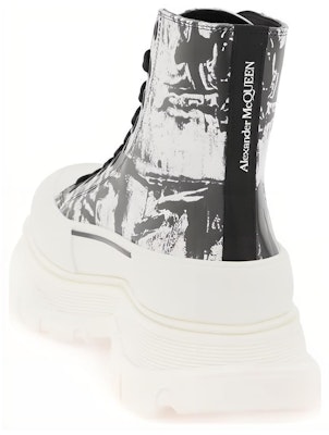 Alexander McQueen High Top 'Black and White' 782457WIATT9061 Shop Alexander McQueen High Top 'Black and White' 782457WIATT9061