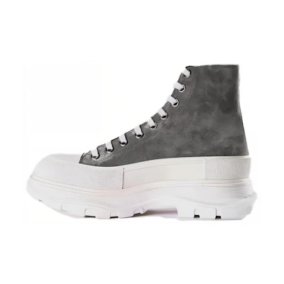 Alexander McQueen High Top 'Grey Leather'