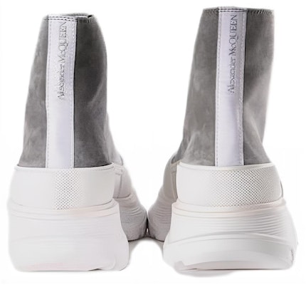Alexander McQueen High Top 'Grey Leather' 627206WHWJ79288 Purchase Alexander McQueen High Top 'Grey Leather' 627206WHWJ79288