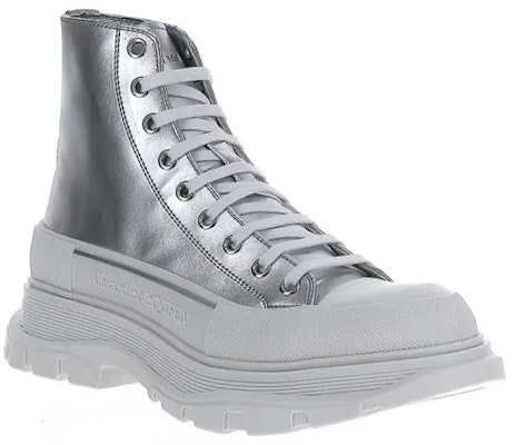 Alexander McQueen High Top 'Silver Fashion Strap' 705659W4TX18291 Order Alexander McQueen High Top 'Silver Fashion Strap' 705659W4TX18291