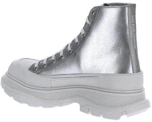 Alexander McQueen High Top 'Silver Fashion Strap' 705659W4TX18291 Lookbook Alexander McQueen High Top 'Silver Fashion Strap' 705659W4TX18291