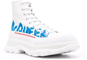 Alexander McQueen High Top Platform 'Cetakan Logo - Putih' 682420W4RQ99357 Order Alexander McQueen High Top Platform 'Cetakan Logo - Putih' 682420W4RQ99357