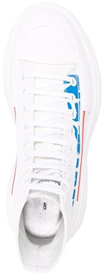 Alexander McQueen High Top Platform 'Logo Print - White' 682420W4RQ99357 Shop Alexander McQueen High Top Platform 'Logo Print - White' 682420W4RQ99357
