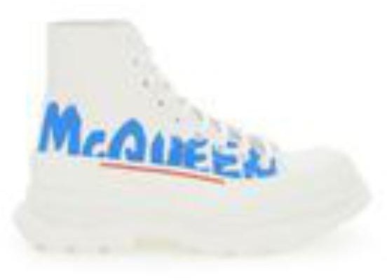 Alexander McQueen High Top Platform 'Logo Print - White' 682420W4RQ99357 Details for Alexander McQueen High Top Platform 'Logo Print - White' 682420W4RQ99357