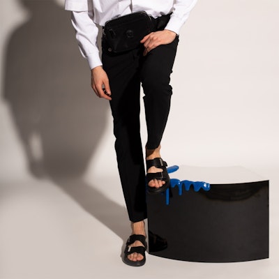 Alexander McQueen Hibrid 'Selipar Platform Hitam' 652664WHXZE1081 Purchase Alexander McQueen Hibrid 'Selipar Platform Hitam' 652664WHXZE1081