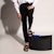 Alexander McQueen Hibrid 'Selipar Platform Hitam' 652664WHXZE1081