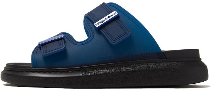 亞歷山大麥昆 Hybrid 百搭舒適一字拖鞋 男款 藍色 Buy 亞歷山大麥昆 Hybrid 百搭舒適一字拖鞋 男款 藍色