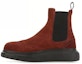 Buy Alexander McQueen Hybrid 'Red Black Chelsea Boot' 662666WIA522360