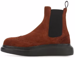 Alexander McQueen Hybrid 'Red Black Chelsea Boot' 662666WIA522360 Alexander McQueen Hybrid 'Red Black Chelsea Boot' 662666WIA522360