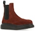 Lookbook Alexander McQueen Hybrid 'Red Black Chelsea Boot' 662666WIA522360