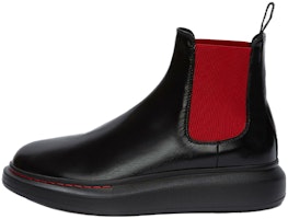 Alexander McQueen Hybrid Ankle Boot 'Black Red' 586198WHX521066 Alexander McQueen Hybrid Ankle Boot 'Black Red' 586198WHX521066