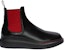 Alexander McQueen Hybrid Boots Tumit 'Hitam Merah' 586198WHX521066