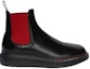 Order Alexander McQueen Hybrid Boots Tumit 'Hitam Merah' 586198WHX521066