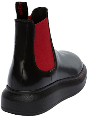 Alexander McQueen Hybrid Ankle Boot 'Black Red' 586198WHX521066 Lookbook Alexander McQueen Hybrid Ankle Boot 'Black Red' 586198WHX521066
