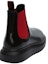 Lookbook Alexander McQueen Hybrid Boots Tumit 'Hitam Merah' 586198WHX521066