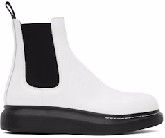 알렉산더 맥퀸 하이브리드 앵클 부츠 '아이보리 블랙' 586198-WHX52-9160 Order 알렉산더 맥퀸 하이브리드 앵클 부츠 '아이보리 블랙' 586198-WHX52-9160