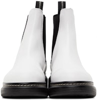 알렉산더 맥퀸 하이브리드 앵클 부츠 '아이보리 블랙' 586198-WHX52-9160 Lookbook 알렉산더 맥퀸 하이브리드 앵클 부츠 '아이보리 블랙' 586198-WHX52-9160