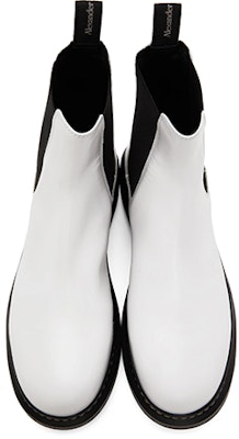 Alexander McQueen Hybrid Ankle Boot 'Ivory Black' 586198-WHX52-9160 Shop Alexander McQueen Hybrid Ankle Boot 'Ivory Black' 586198-WHX52-9160