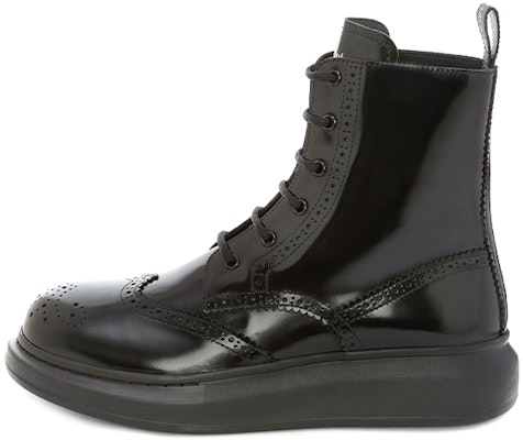 Alexander McQueen Hybrid Brogue Boot 'Black' 586199-WHX51-1000 Buy Alexander McQueen Hybrid Brogue Boot 'Black' 586199-WHX51-1000