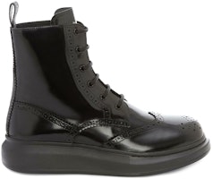 알렉산더 맥퀸 블랙 하이브리드 브로그 부츠 586199-WHX51-1000 Order 알렉산더 맥퀸 블랙 하이브리드 브로그 부츠 586199-WHX51-1000