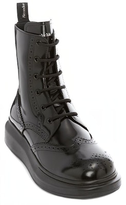 Alexander McQueen Hybrid Brogue Boot 'Black' 586199-WHX51-1000 Lookbook Alexander McQueen Hybrid Brogue Boot 'Black' 586199-WHX51-1000