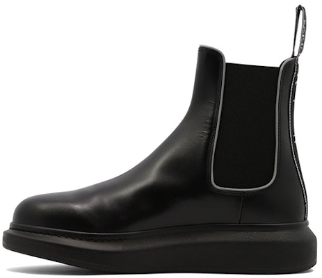 But Alexander McQueen Chelsea Kulit 'Hitam Teras' 682486WIB511081 Buy But Alexander McQueen Chelsea Kulit 'Hitam Teras' 682486WIB511081