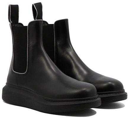 Alexander McQueen Hybrid Chelsea Boot 'Black Silver' 682486WIB511081 Lookbook Alexander McQueen Hybrid Chelsea Boot 'Black Silver' 682486WIB511081